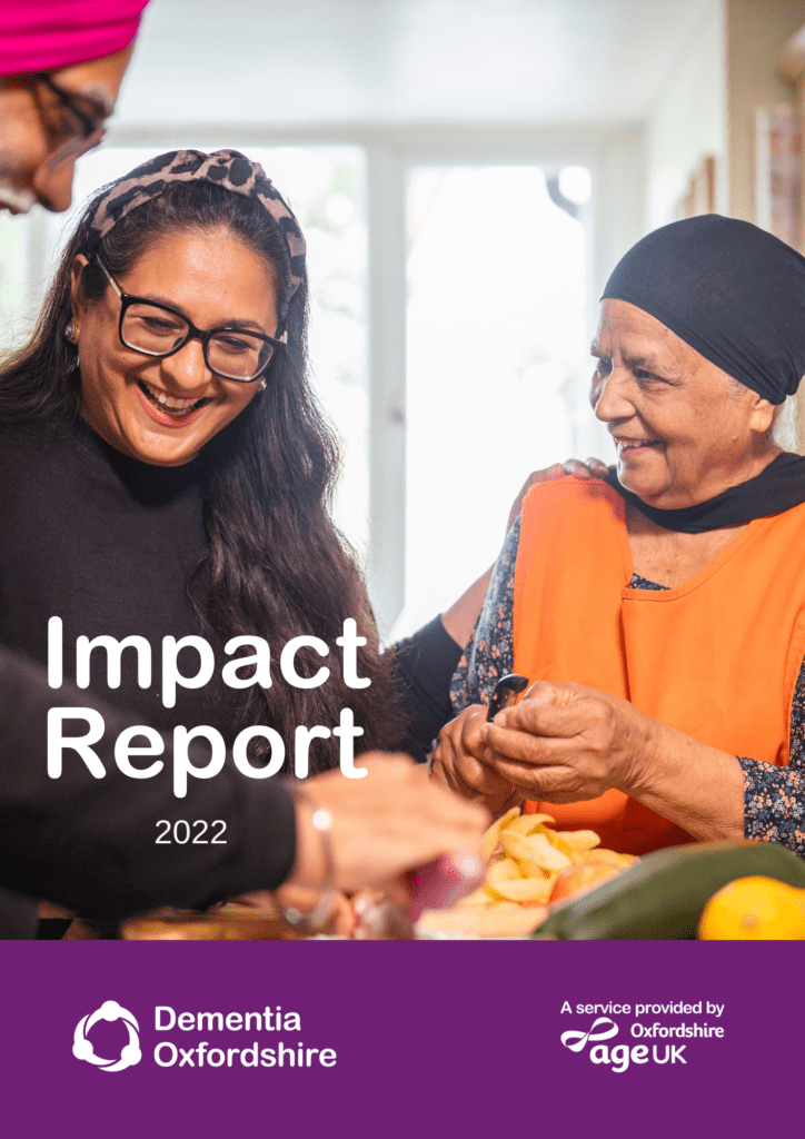 Our impact - Dementia Oxfordshire