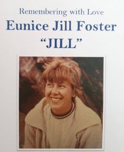 Mum, Jill Foster