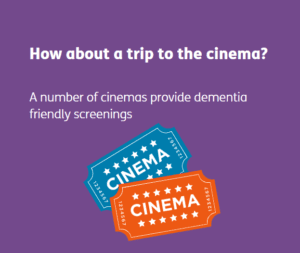 Dementia friendly cinema screening