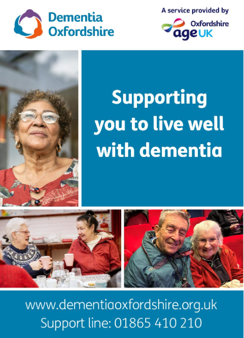 Dementia Oxfordshire service leaflet