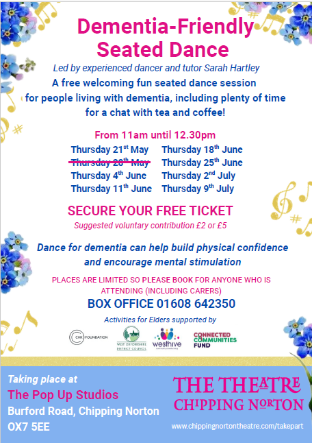 Dementia-Friendly Seated Dance Dementia-Friendly Seated Dance